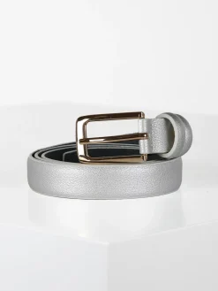 Basile Cintura fine metallizzata
