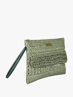 Basile Pochette a bustina in paglia
