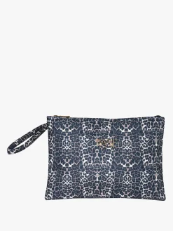 Basile Pochette da mare animalier a bustina