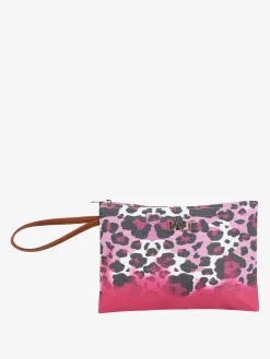 Basile Pochette da mare in tessuto maculato