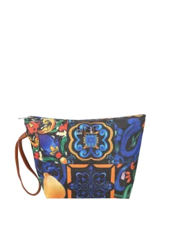 Basile Pochette da mare in tessuto