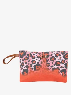 Basile Pochette da mare in tessuto maculato