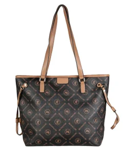 B.Cavalli Borsa tote con media con scritte