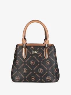 B.Cavalli Borsetta donna mini tote con scritte