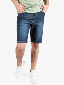 Be Board Bermuda uomo in jeans stretch