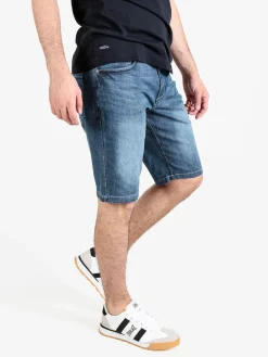 Be Board Bermuda uomo in jeans stretch
