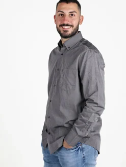 Be Board Camicia da uomo a maniche lunghe regular fit