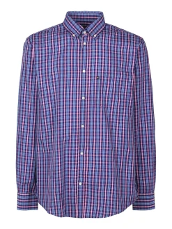 Be Board Camicia da uomo regular fit a fantasia