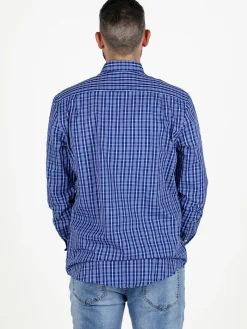 Be Board Camicia da uomo regular fit a fantasia