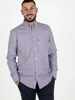 Be Board Camicia da uomo regular fit a fantasia