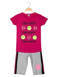 Be Board Completo corto da ragazza 2 pezzi con smile