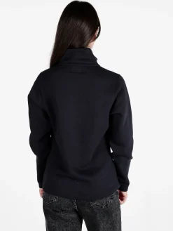 Be Board Felpa donna a collo alto con zip