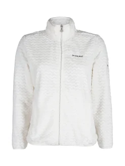 Be Board Felpa donna con zip in ecopelliccia