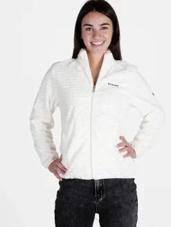 Be Board Felpa donna con zip in ecopelliccia