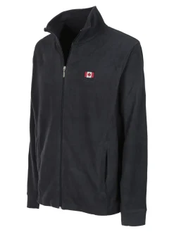 Be Board Felpa uomo in micropile con zip