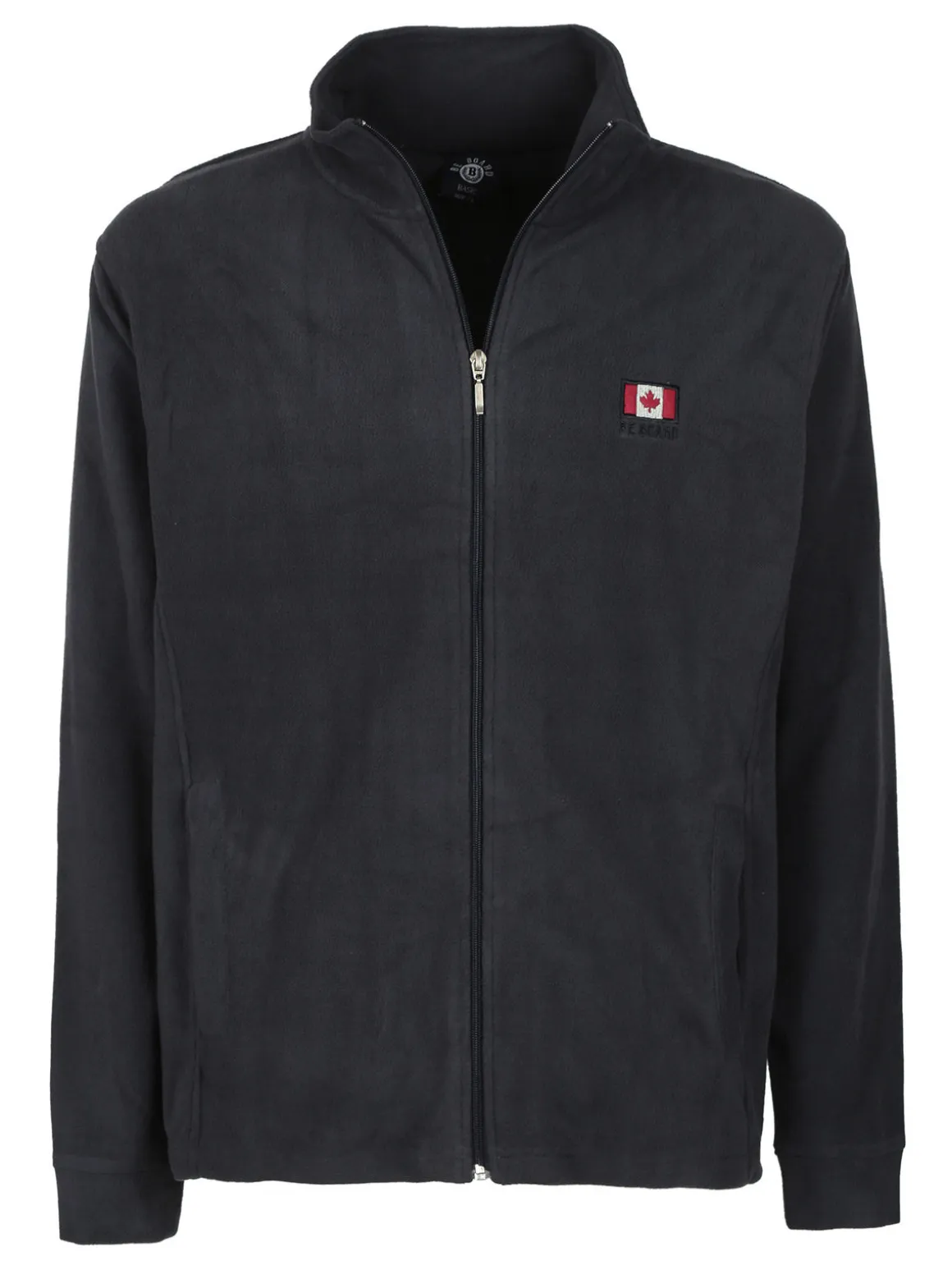 Be Board Felpa uomo in micropile con zip