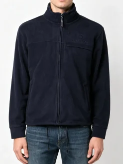 Be Board Felpa uomo in pile a collo alto con zip