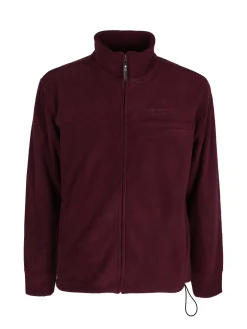 Be Board Felpa uomo in pile a collo alto con zip