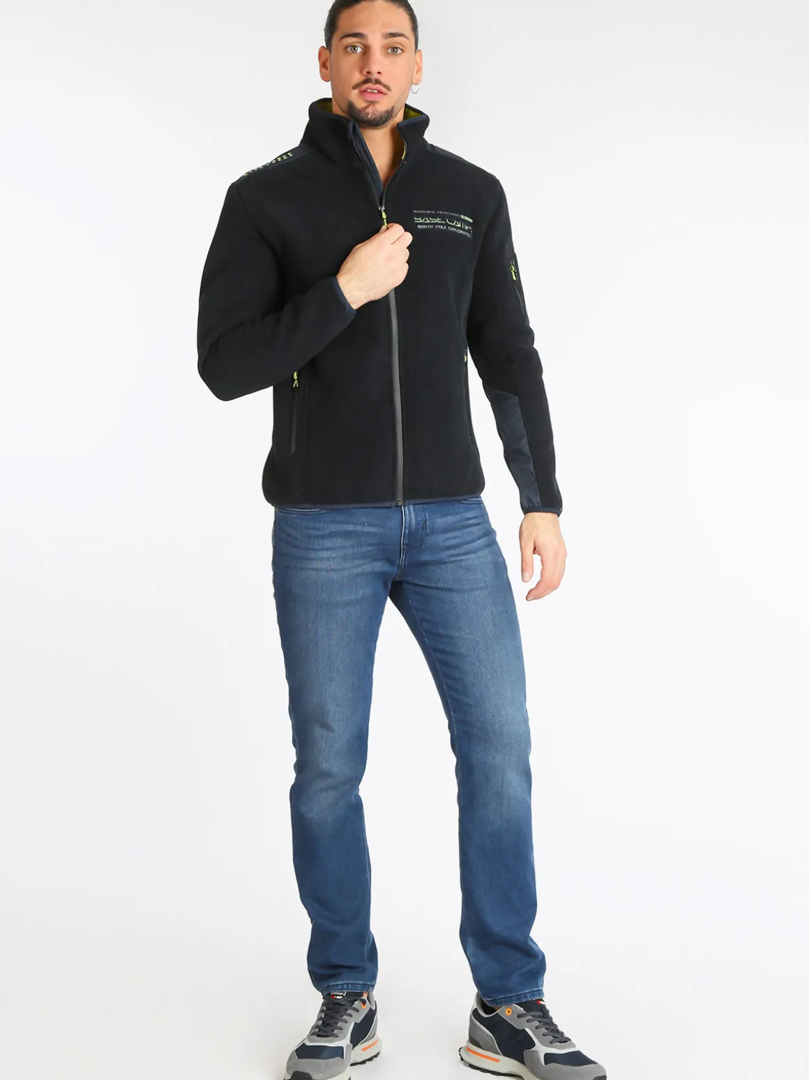 Be Board Giacca sportiva da uomo con zip