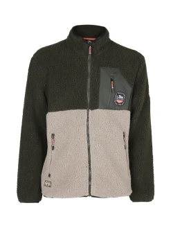 Be Board Giacca teddy sportiva da uomo con zip