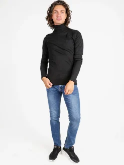 Be Board Maglia dolcevita da uomo - nero