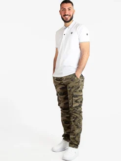 Be Board Pantaloni mimetici cargo da uomo