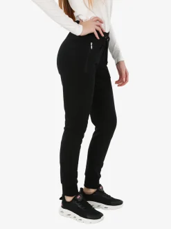 Be Board Pantaloni tuta donna con polsini - nero