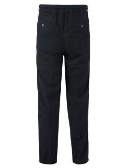 Be Board Pantaloni uomo in misto lino con coulisse