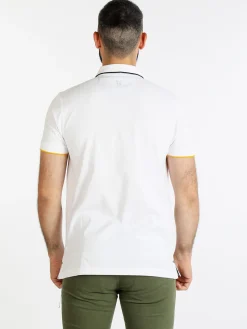 Be Board Polo da uomo manica corta in cotone