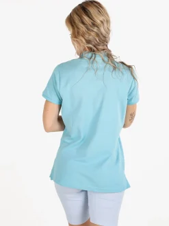 Be Board Polo donna in cotone manica corta