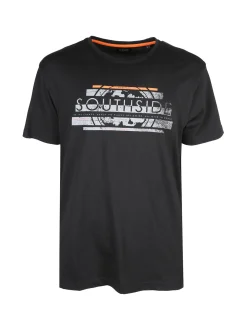 Be Board T-shirt girocollo da uomo in cotone con stampa