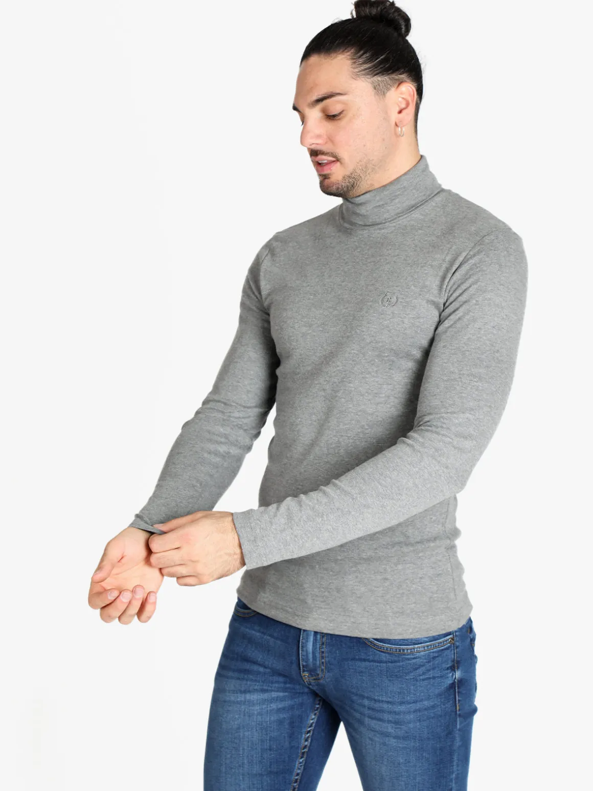 Be Board T-shirt manica lunga a dolcevita da uomo