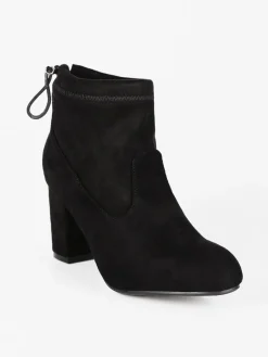 Be Gold Tronchetto donna scamosciato con tacco