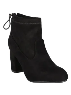 Be Gold Tronchetto donna scamosciato con tacco