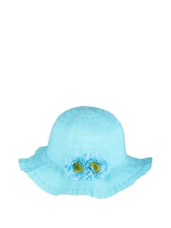 Bella Accessori Cappello da bambina con fiori
