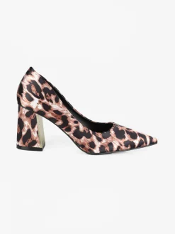 Bellamica Decolletè animalier donna con tacco