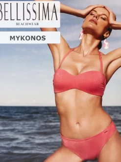 Bellissima Costume bikini donna a fascia in lurex