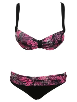 Bellissima Costume bikini donna imbottito taglie forti