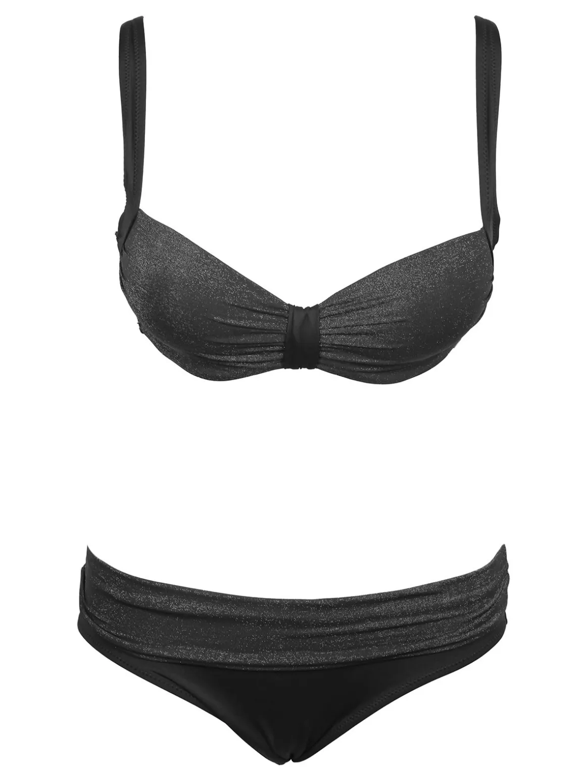 Bellissima Costume bikini donna con lurex taglie forti