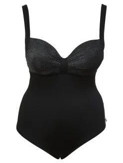 Bellissima Costume da bagno intero donna imbottito taglie forti