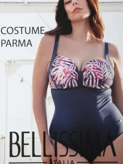 Bellissima PARMA Costume da bagno intero coppa C con ferretto