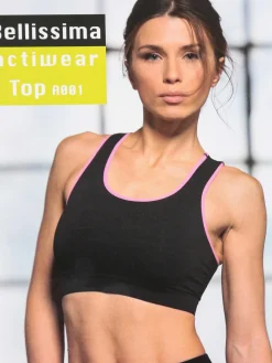 Bellissima Top sportivo in microfibra