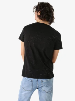 Belman T-shirt da uomo in cotone con stampa - nero