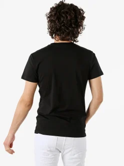 Belman T-shirt da uomo in cotone con stampa - nero