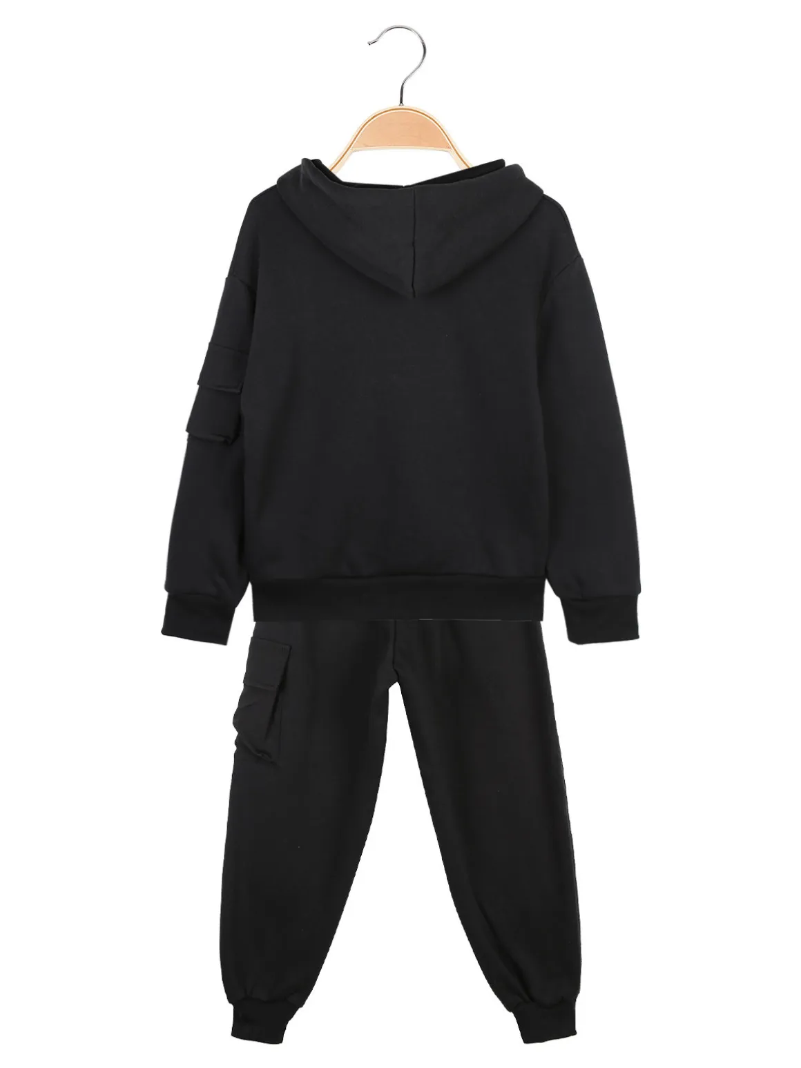 Best Kid'S Completo tuta da bambino 2 pezzi con cappuccio e interno felpato
