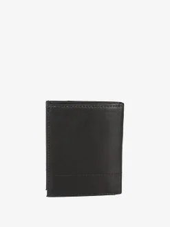 Biagiotti Uomo Mini portafoglio verticale in pelle da uomo - nero