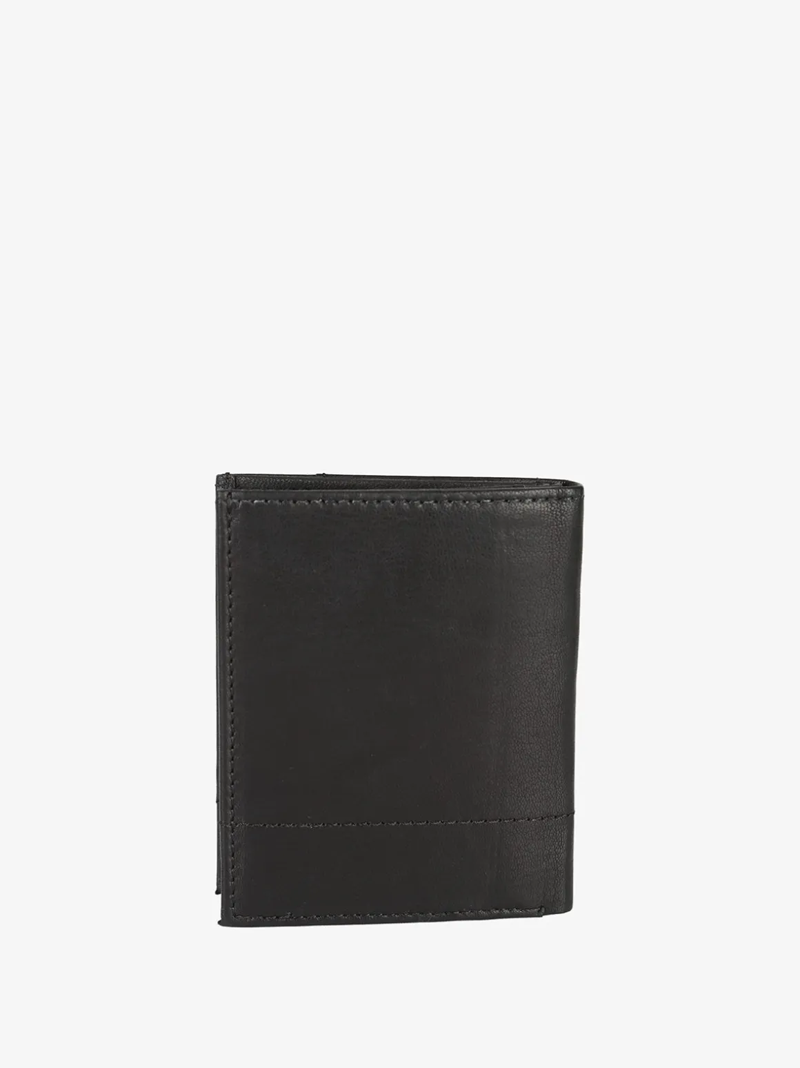 Biagiotti Uomo Mini portafoglio verticale in pelle da uomo - nero