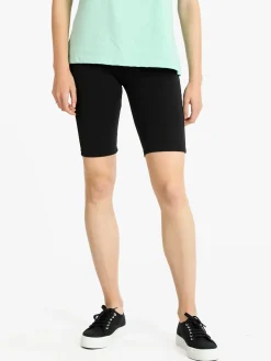 Blue Fashion Leggings sportivi corti donna effetto push up