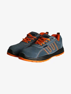 Blu Star Scarpe da lavoro uomo in pelle scamosciata - grigio