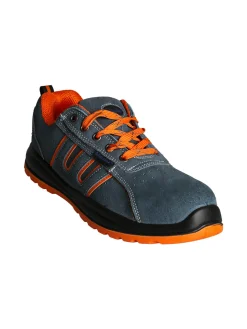 Blu Star Scarpe da lavoro uomo in pelle scamosciata - grigio